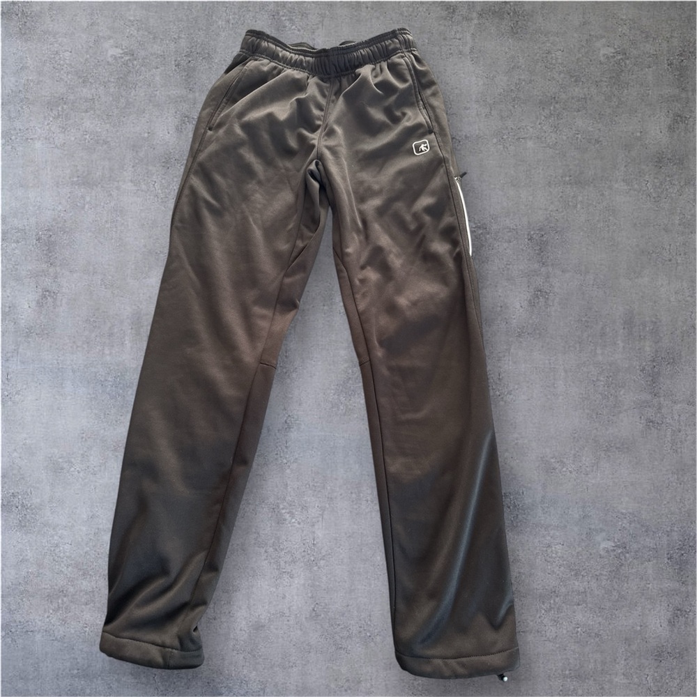 And1 Black Sweatpants with Elastic Waistband and Jogger Cuffs